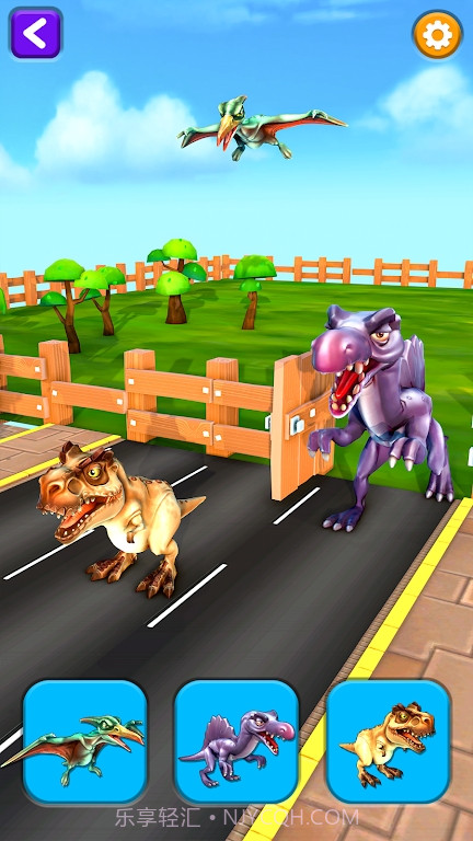 变形恐龙赛跑截图1 变形恐龙赛跑截图1