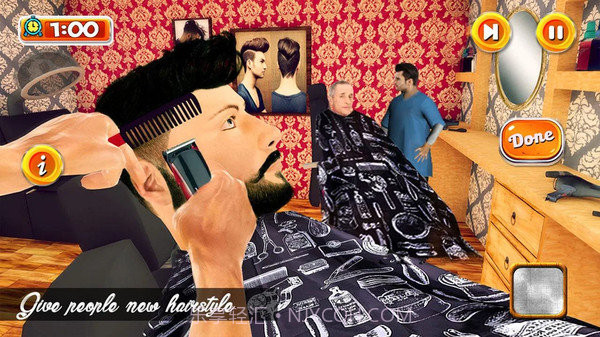 剪发模拟器手游截图1