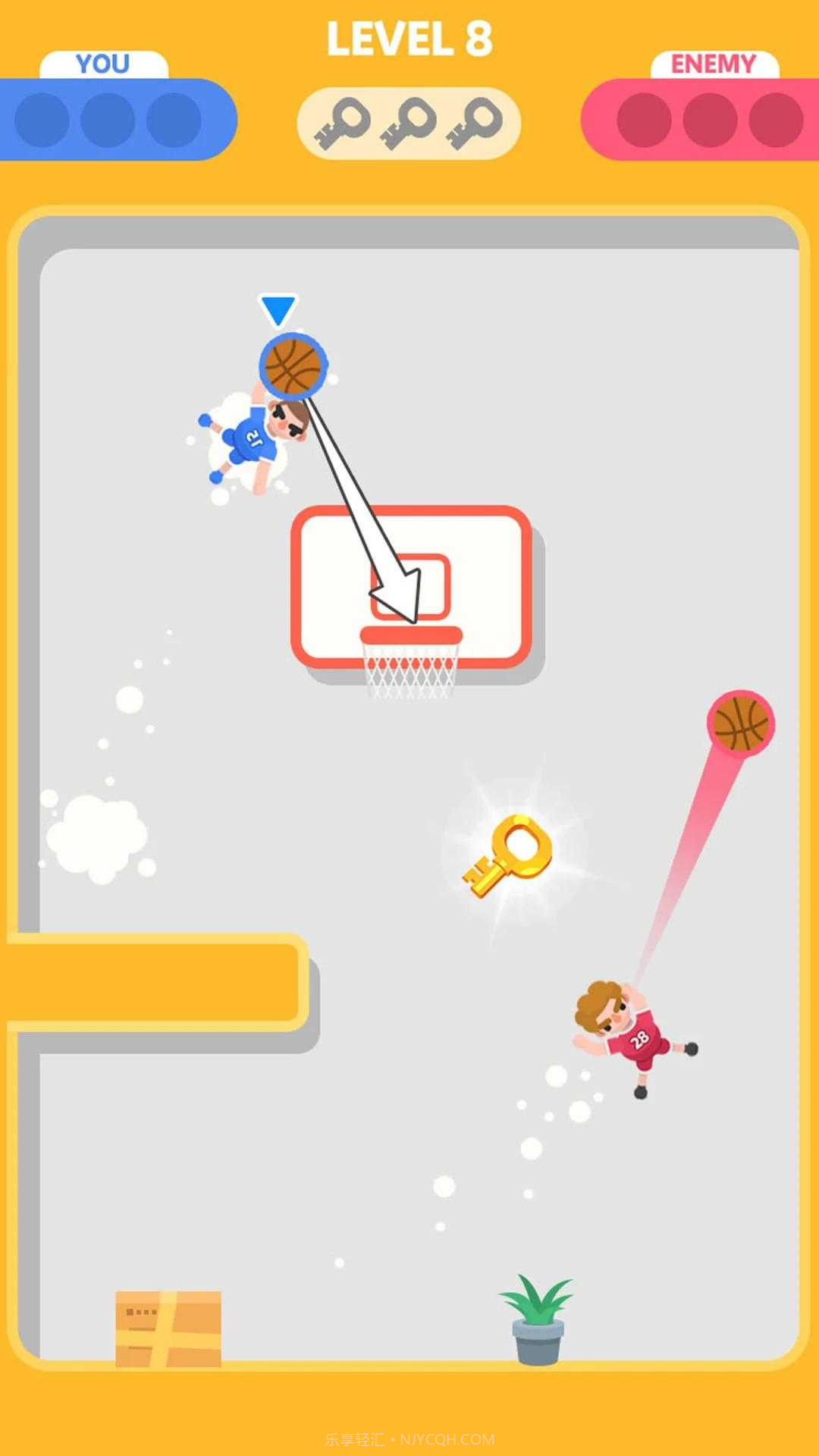 愉快的蓝球战斗截图1 愉快的蓝球战斗截图1