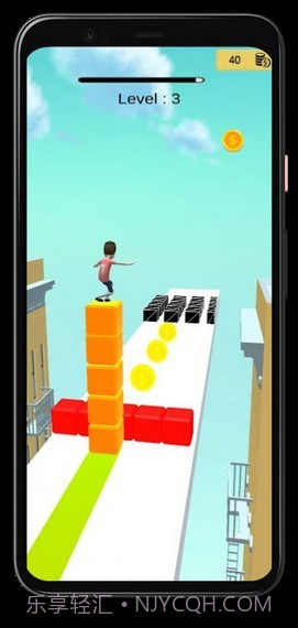 冲浪道奇3D终点线截图1