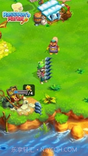 浣熊市场烹饪和农场截图1 浣熊市场烹饪和农场截图1
