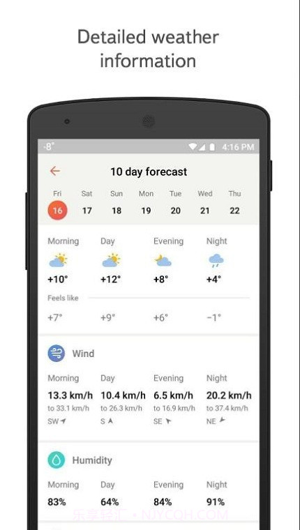 y.weather截图2 y.weather截图2