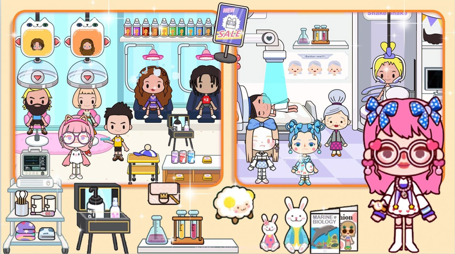 落樱小镇有风小馆截图3