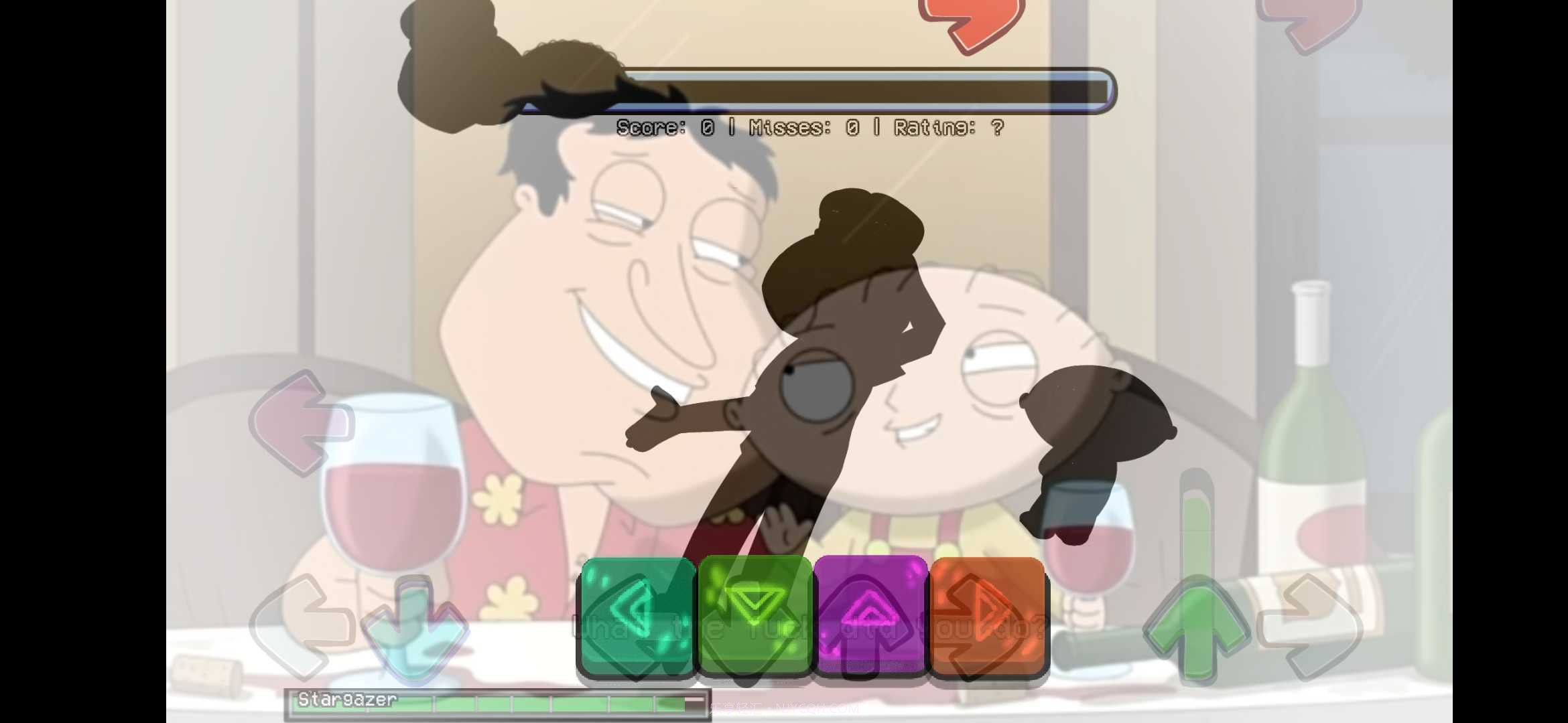 fnf观星者阿Q和饺子截图1 fnf观星者阿Q和饺子截图1