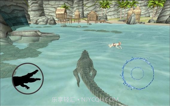 鳄鱼模拟器海滩狩猎截图2 鳄鱼模拟器海滩狩猎截图2