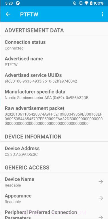 LightBlue蓝牙助手截图2
