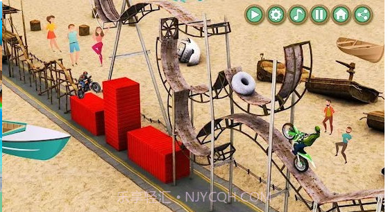 摩托特技演员3D截图3 摩托特技演员3D截图3