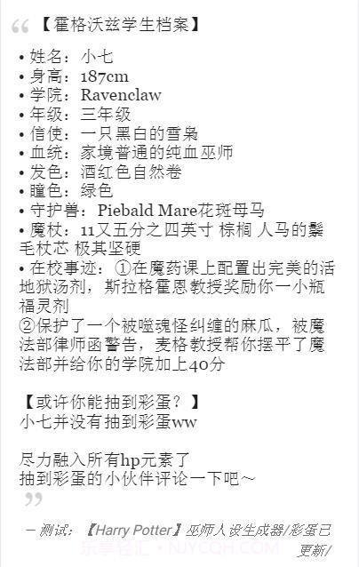 巫师人设生成器截图3 巫师人设生成器截图3