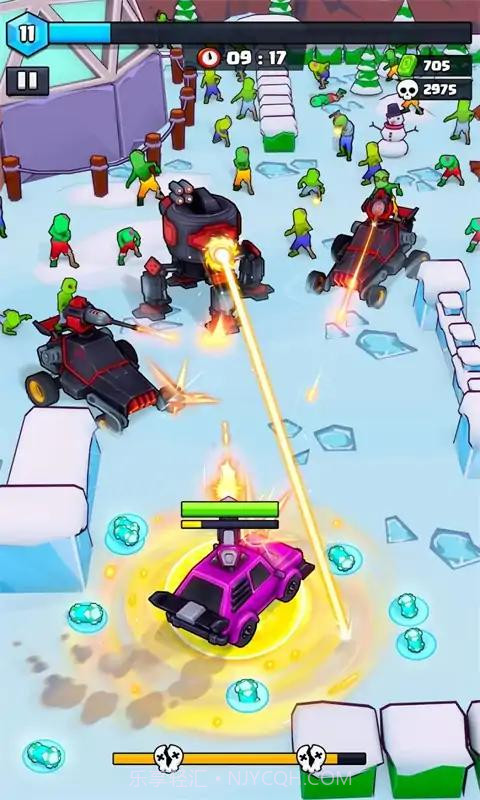 汽车僵尸大战截图3 汽车僵尸大战截图3