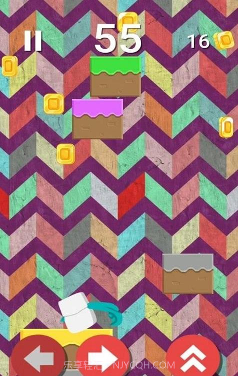 棉花糖的跳跃冒险之旅手机版截图1