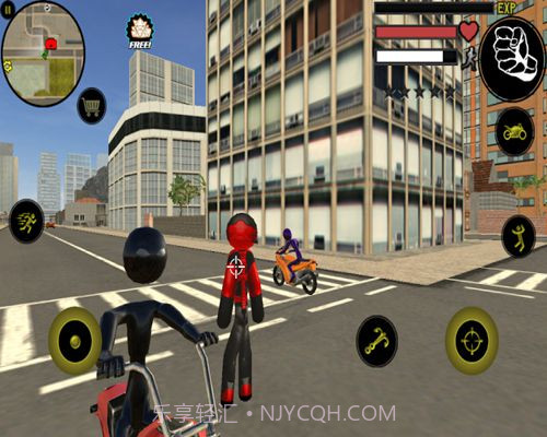 火柴人绳索英雄1截图3