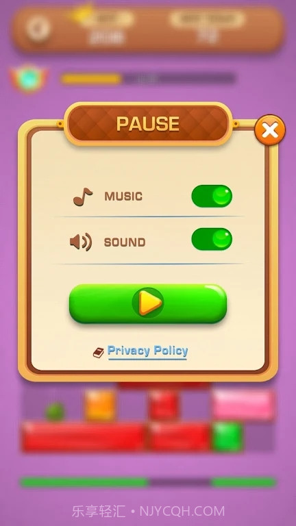 降落的三色方块免费版截图1 降落的三色方块免费版截图1