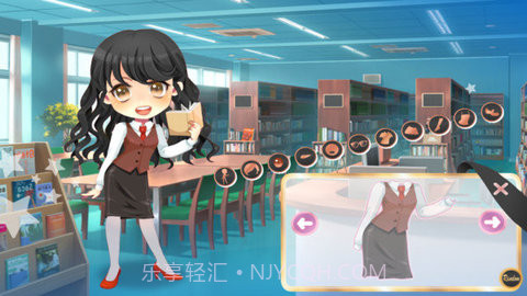 动漫校园装扮女孩手游截图3 动漫校园装扮女孩手游截图3