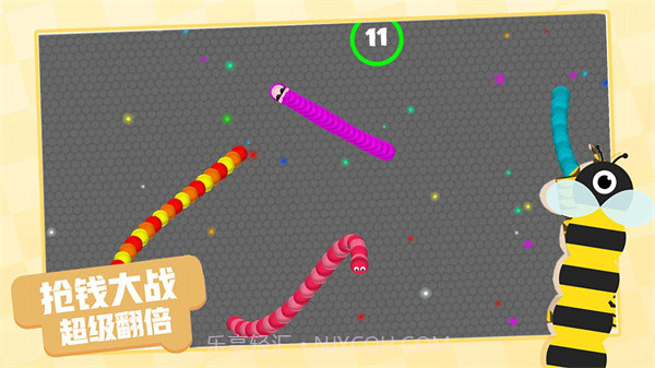 贪吃蛇魔性作战截图4