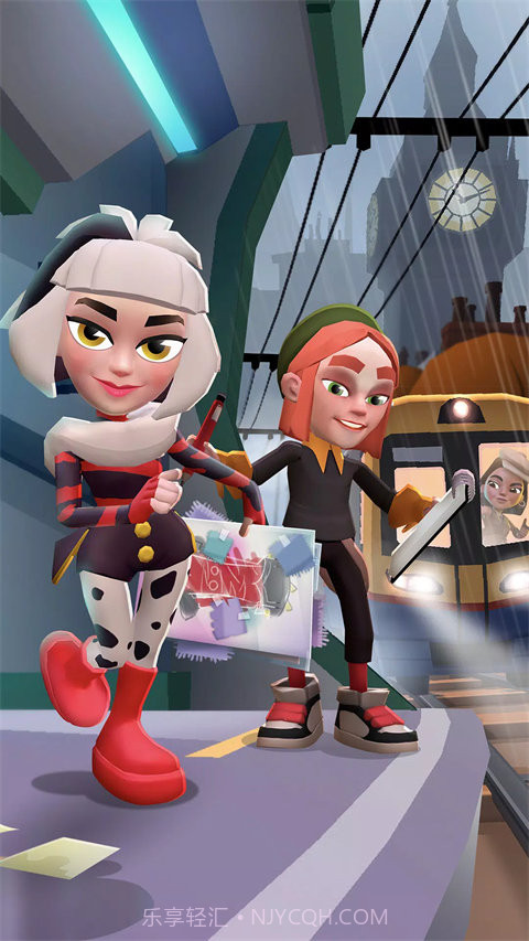 地铁跑酷伦敦版截图2 地铁跑酷伦敦版截图2