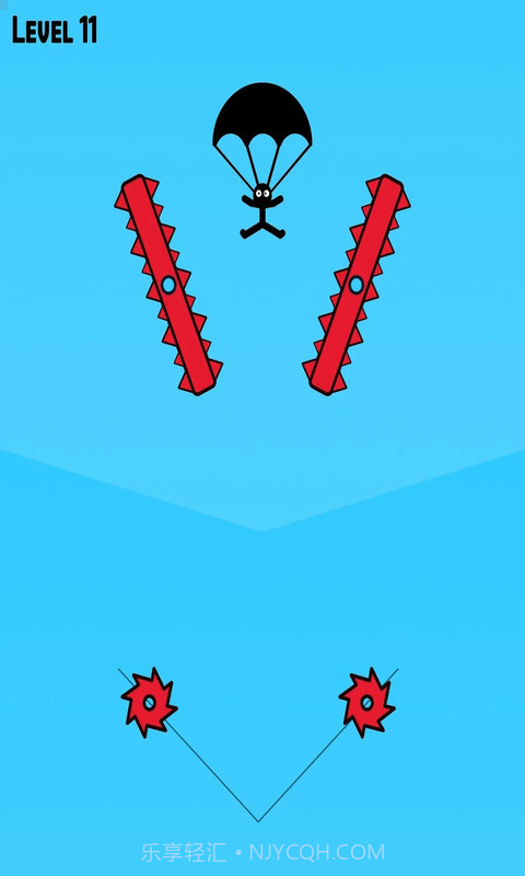 火柴人跳伞救援截图5 火柴人跳伞救援截图5
