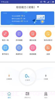 初级通信工程师题库截图1 初级通信工程师题库截图1