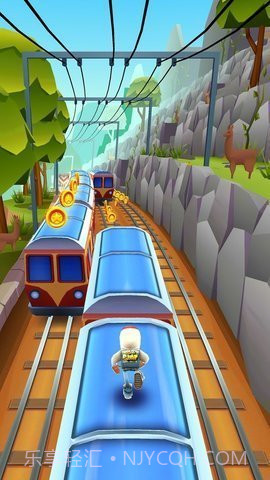 地铁跑酷中文版(Subway Surf)截图1 地铁跑酷中文版(Subway Surf)截图1