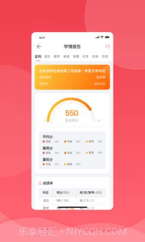 七天学堂查分截图1 七天学堂查分截图1