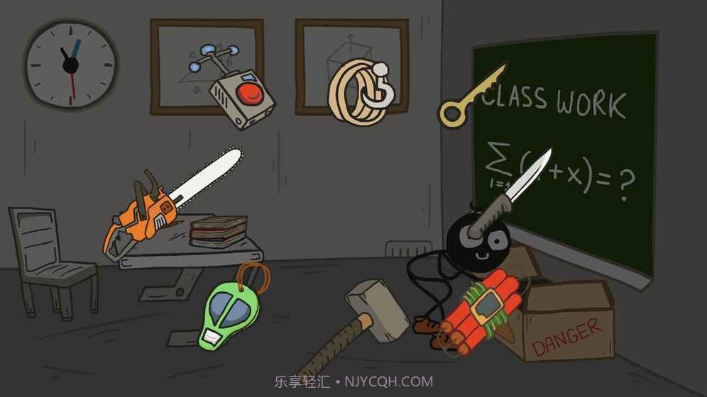 恐怖火柴人教室截图1 恐怖火柴人教室截图1