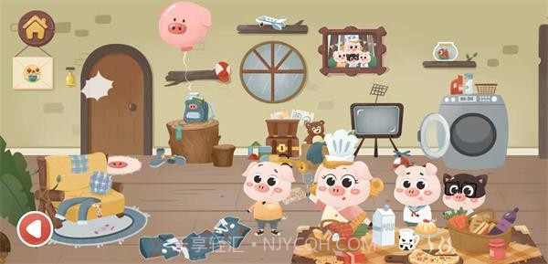 三只小猪之盖房大作战截图1 三只小猪之盖房大作战截图1