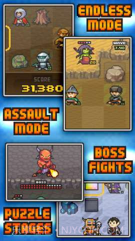 像素防御 Pixel Defenders Puzzle截图4 像素防御 Pixel Defenders Puzzle截图4