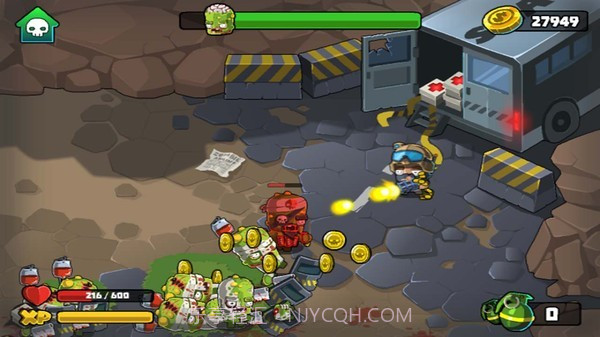 合金猎手僵尸防线截图4