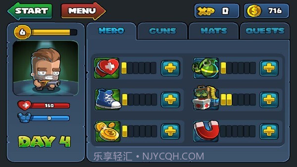 合金猎手僵尸防线截图1