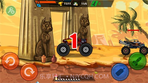 疯狂卡车公路挑战赛无限金币版截图3 疯狂卡车公路挑战赛无限金币版截图3