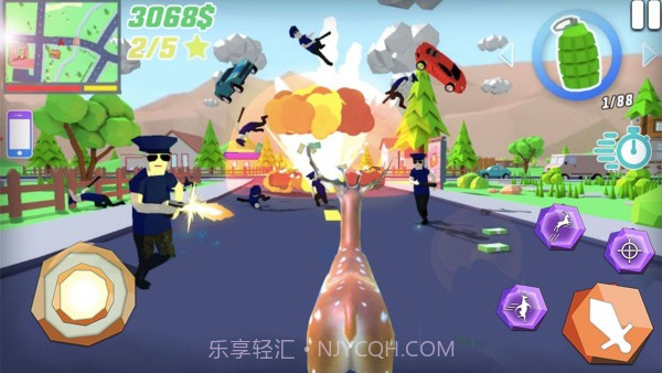 沙雕鹿哥模拟器手机版截图3 沙雕鹿哥模拟器手机版截图3