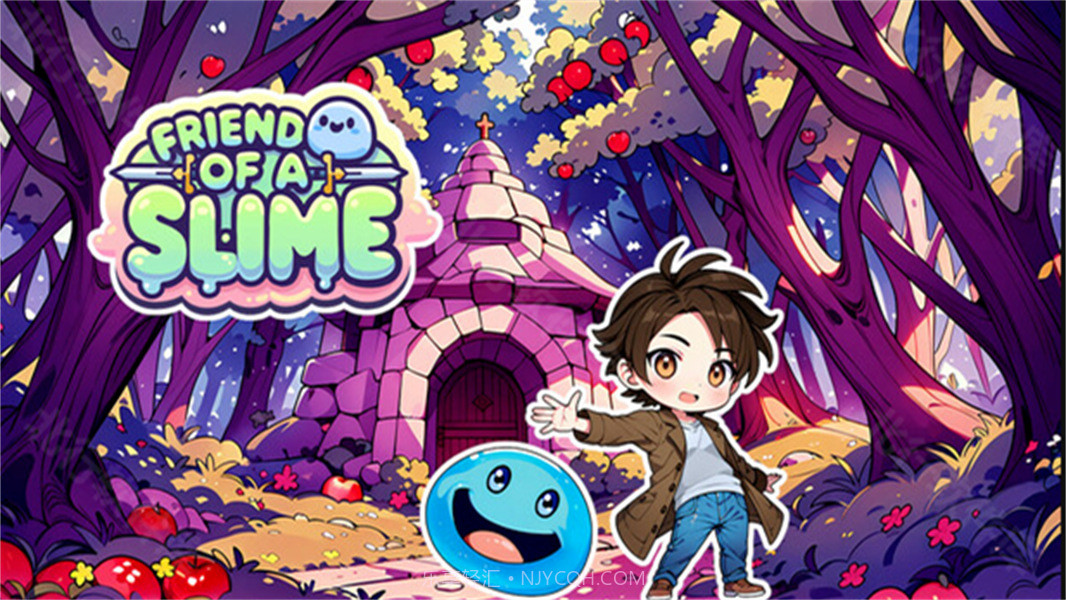 史莱姆之友幸存者模拟器中文版截图1 史莱姆之友幸存者模拟器中文版截图1