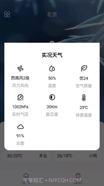 你的天气预报截图4