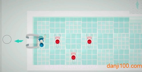 泳池逃生汉化版截图2