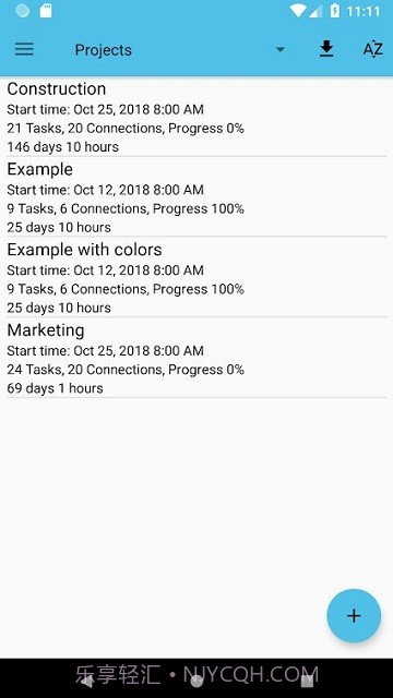 项目进度表iap截图1