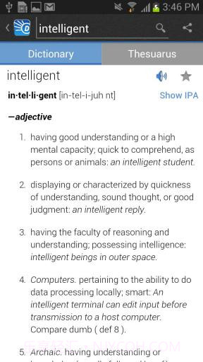 在线词典 Dictionary截图3