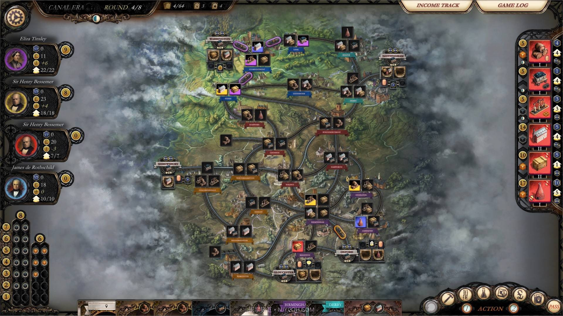 工业革命:伯明翰Brass:Birmingham最新版截图1 工业革命:伯明翰Brass:Birmingham最新版截图1