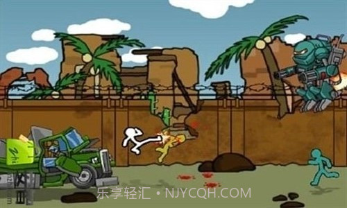 火柴人突击格斗截图1