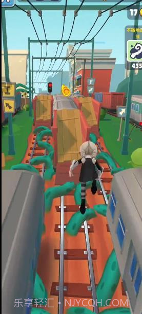 地铁跑酷疯狂的藤蔓截图1