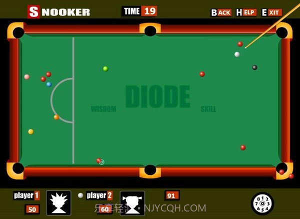 斯诺克台球游戏截图2