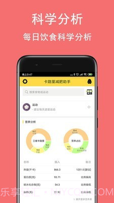 卡路里减肥助手截图2