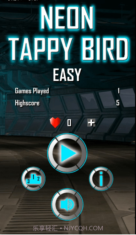 霓虹灯小鸟飞行截图3
