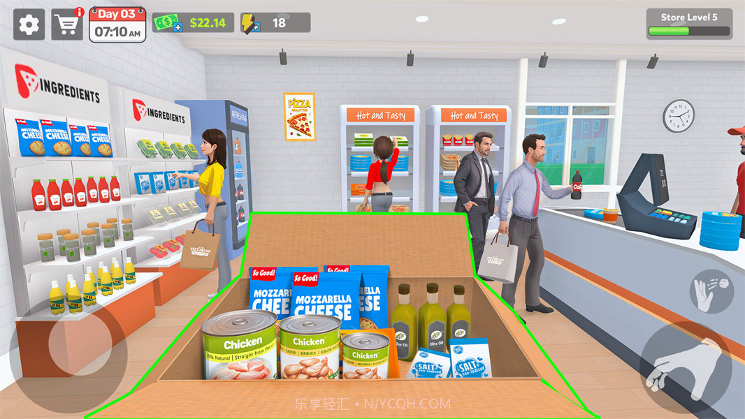 披萨店模拟器3D单机版截图2 披萨店模拟器3D单机版截图2