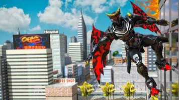 飞行蝙蝠机器人冒险截图3 飞行蝙蝠机器人冒险截图3