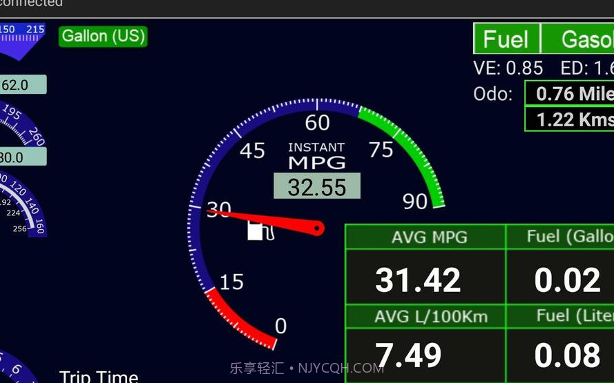 OBDII汽车MPG演示(汽油)截图3 OBDII汽车MPG演示(汽油)截图3