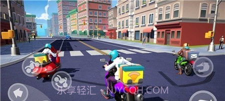摩托城市疯狂送货中文版截图2
