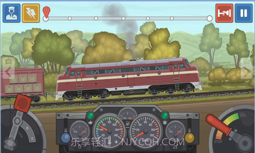 模拟火车行驶截图1