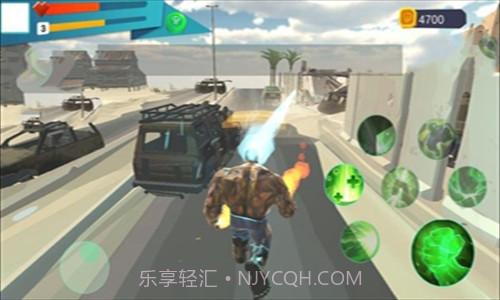 超级英雄石头人截图2