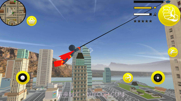 火柴人超能绳索英雄截图3