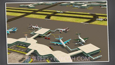 喷气式飞机停机截图2