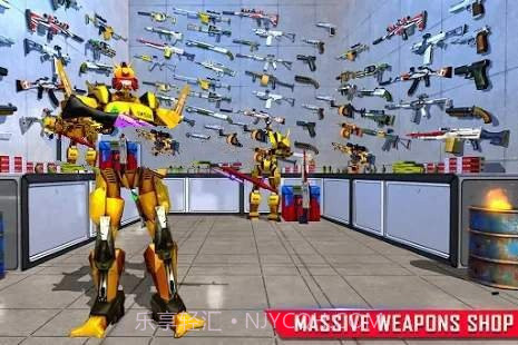 变形机器人射击截图2